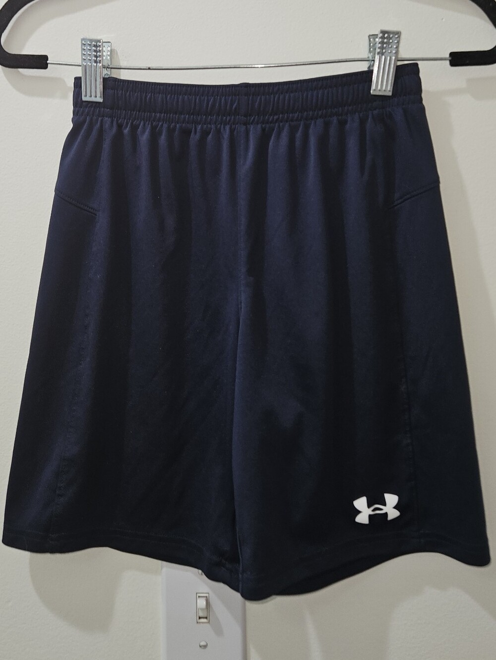 Under Armour, YMD, Boys Shorts, Excellent Condition, Navy
